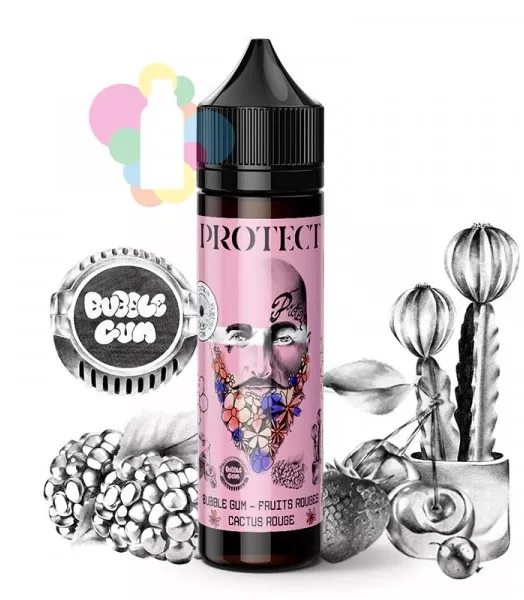 Bubble gum - Fruits rouges - Cactus rouge