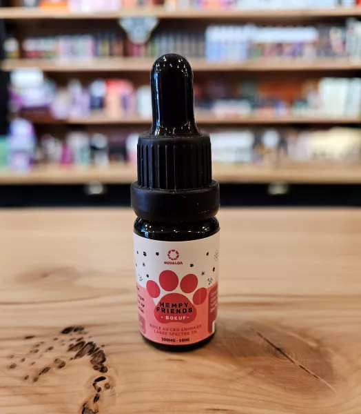 HUILE CBD pour animaux - Saveur Boeuf