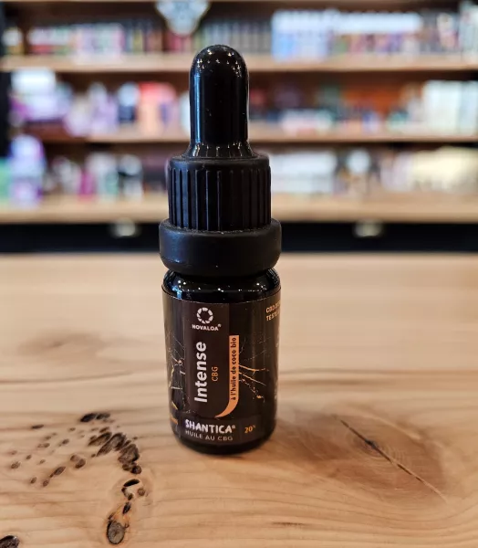 L'intense CBG : Huile CBG Spectre complet