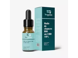 Huile de chanvre BIO sublinguale - 10% CBD