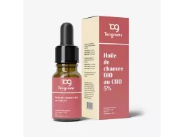 Huile de chanvre BIO sublinguale - 5% CBD
